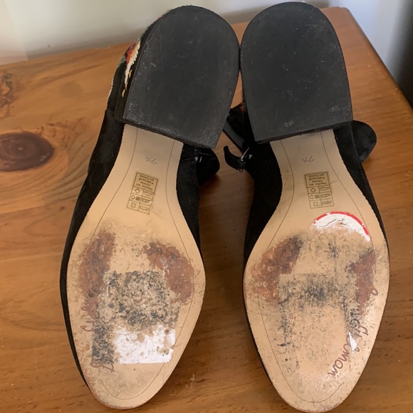 Sam Eldeman booties 7,5M black suede - Picture 5 of 7